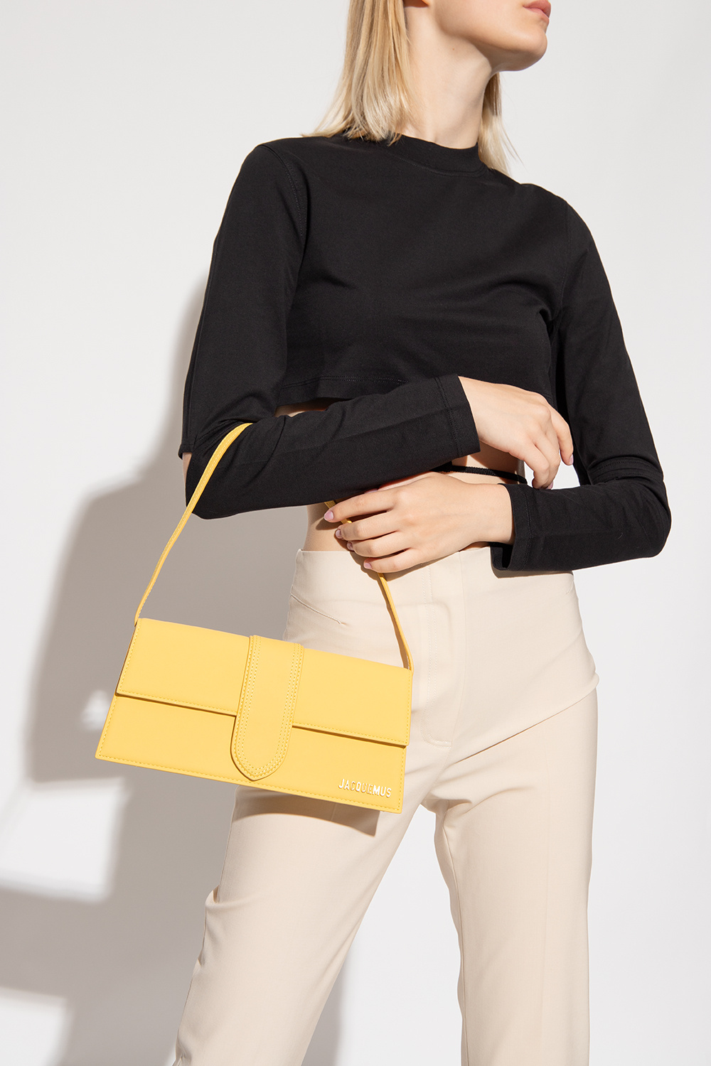 ★JACQUEMUS★ Le Bambino Long Lacet Shoulder Bag Light Yello The long Bambino by JACQUEMUS | Official website